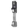Black Diamond Litewire Quickdraw 3 Enheter, Light grey, 16cm