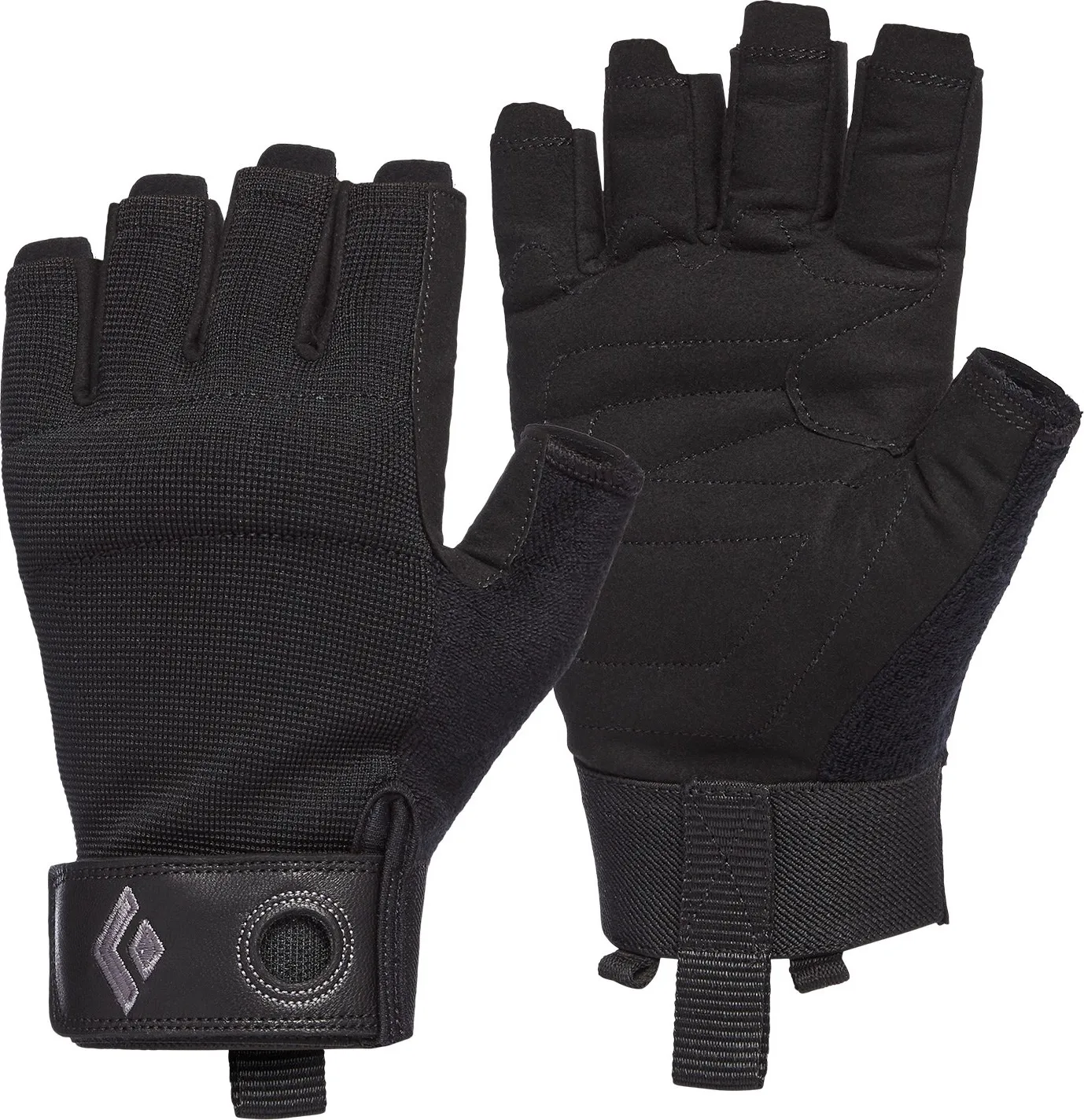 Black Diamond Men's Crag Half-Finger Gloves Black Diamond Men's Crag Half-Finger Gloves