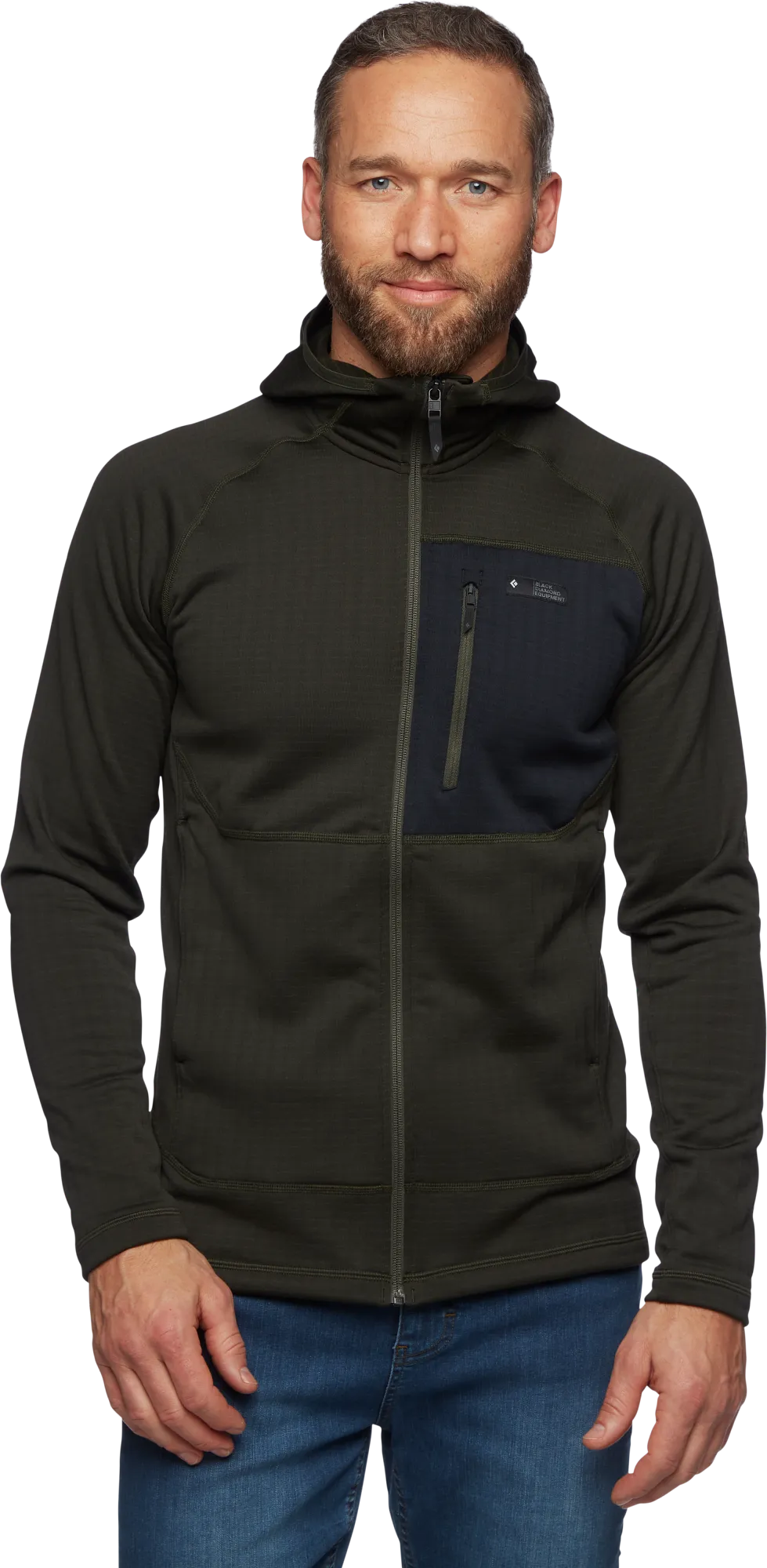 Black Diamond Men's Factor Hoody, Cypress Black Diamond Men's Factor Hoody, Cypress