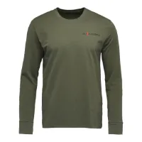 Black Diamond Men's Heritage Wordmark Longsleeve Tee Black Diamond Men's Heritage Wordmark Longsleeve Tee