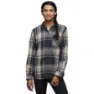 Charcoal / moonstone plaid