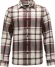 Burgundy-Off White Plaid