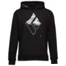 Black Diamond Mountain Logo Tröja Med Huva, Black