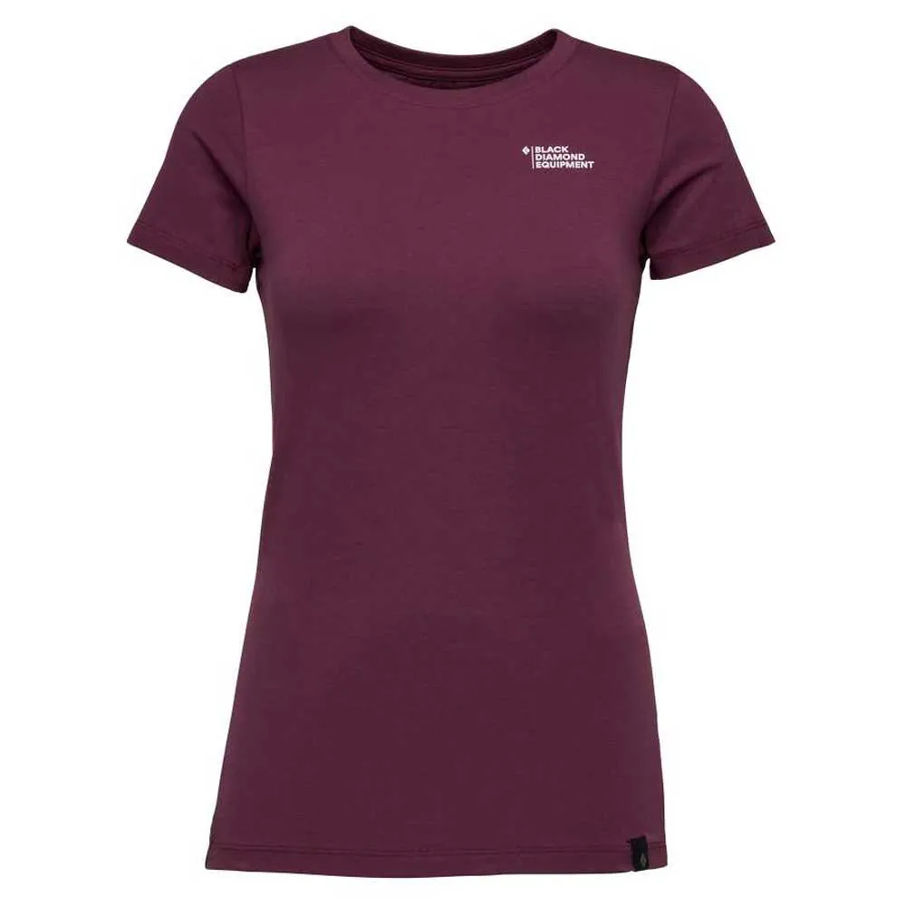 Black Diamond Multi Sport T-shirt Med Korta ärmar, Blackberry Black Diamond Multi Sport T-shirt Med Korta ärmar, Blackberry