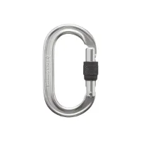 Black Diamond Oval Keylock Screwgate Carabiner Black Diamond Oval Keylock Screwgate Carabiner