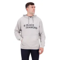 Black Diamond Stacked Logo Tröja Med Huva Black Diamond Stacked Logo Tröja Med Huva