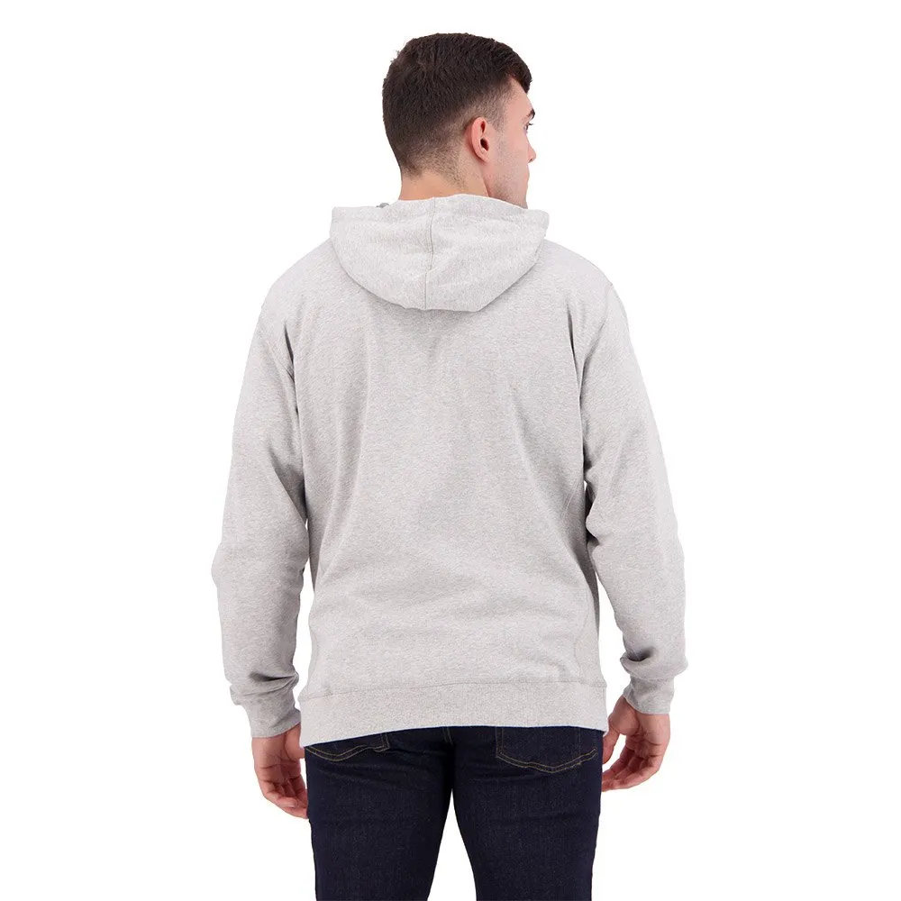 Black Diamond Stacked Logo Tröja Med Huva, Nickel heather