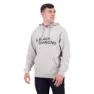 Black Diamond Stacked Logo Tröja Med Huva, Nickel heather