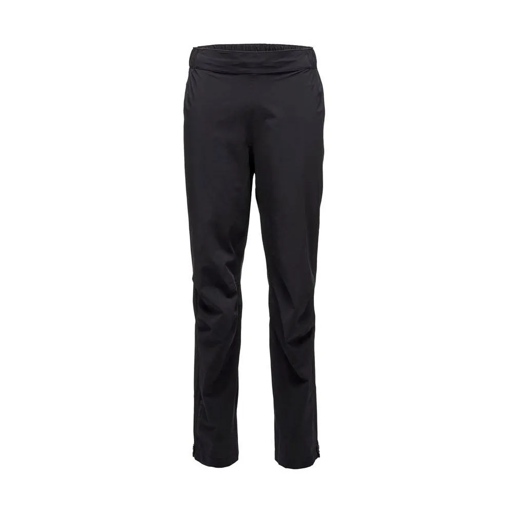 Black Diamond Stormline Stretch Rain Byxor, Black