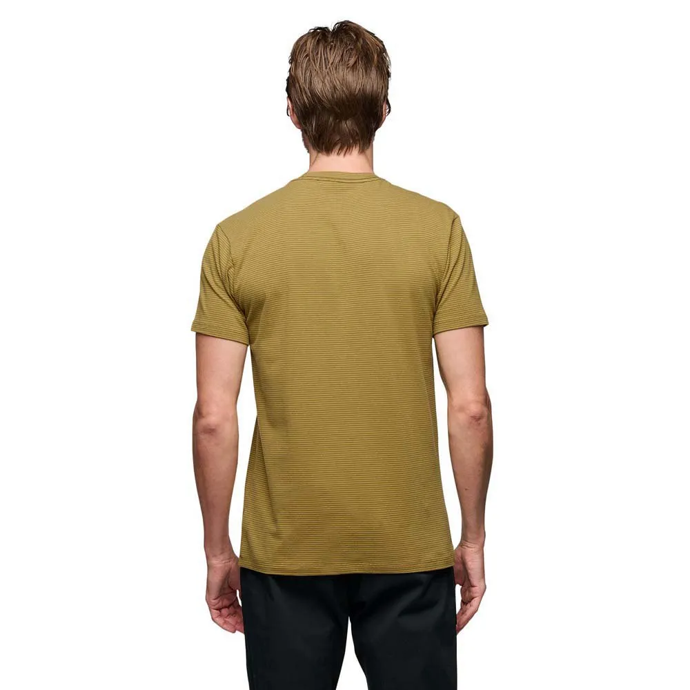 Black Diamond Stripe T-shirt Med Korta ärmar