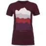 Black Diamond Vista T-shirt Med Korta ärmar, Bordeaux