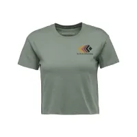 Black Diamond Women's Faded Crop Shortsleeve Tee Black Diamond Women's Faded Crop Shortsleeve Tee