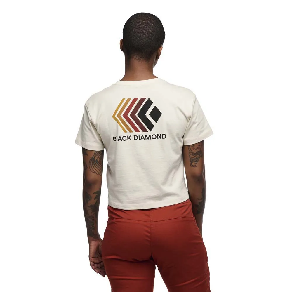 Black Diamond Women's Faded Crop Shortsleeve Tee