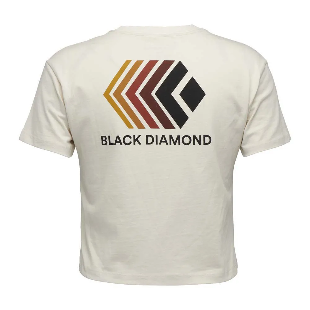 Black Diamond Women's Faded Crop Shortsleeve Tee