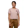 Black Diamond Women's Faded Crop Shortsleeve Tee