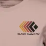 Black Diamond Women's Faded Crop Shortsleeve Tee