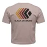 Black Diamond Women's Faded Crop Shortsleeve Tee