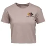 Black Diamond Women's Faded Crop Shortsleeve Tee