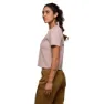 Black Diamond Women's Faded Crop Shortsleeve Tee