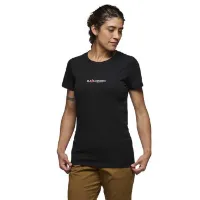 Black Diamond Women's Heritage Wordmark Shortsleeve Tee Black Diamond Women's Heritage Wordmark Shortsleeve Tee