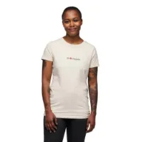 Black Diamond Women's Heritage Wordmark Shortsleeve Tee Black Diamond Women's Heritage Wordmark Shortsleeve Tee
