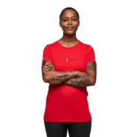 Black Diamond Women's Heritage Wordmark Shortsleeve Tee Black Diamond Women's Heritage Wordmark Shortsleeve Tee