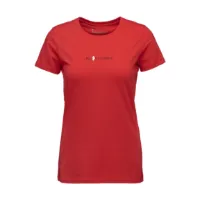 Black Diamond Women's Heritage Wordmark Shortsleeve Tee Black Diamond Women's Heritage Wordmark Shortsleeve Tee