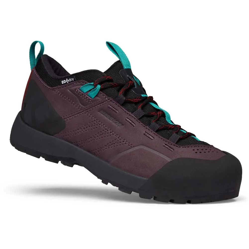 Black Diamond Women's Mission Leather Low Wp Approach Shoes