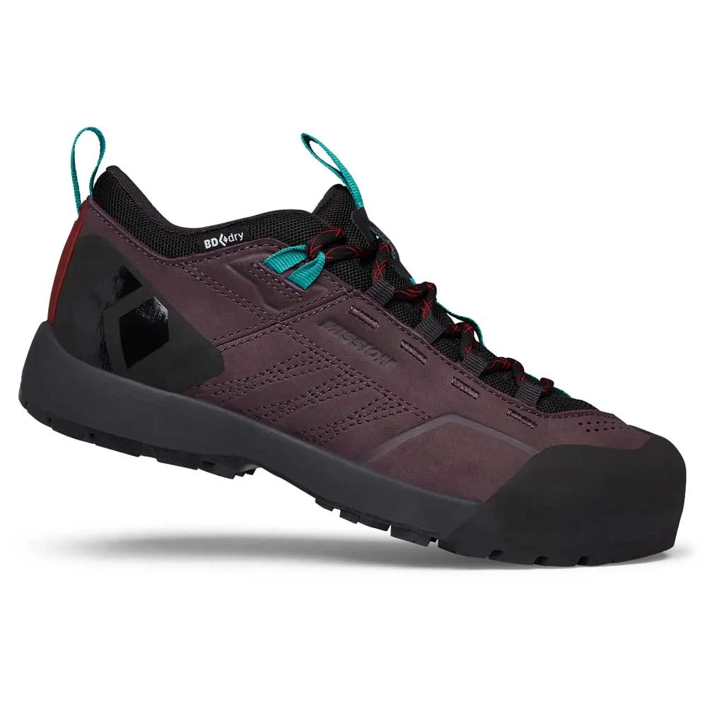 Black Diamond Women's Mission Leather Low Wp Approach Shoes
