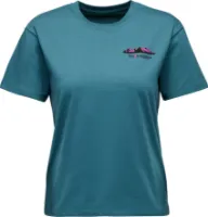Black Diamond Women's Mountainscape Short Sleeve Tee Black Diamond Women's Mountainscape Short Sleeve Tee