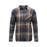 Charcoal-Walnut Plaid