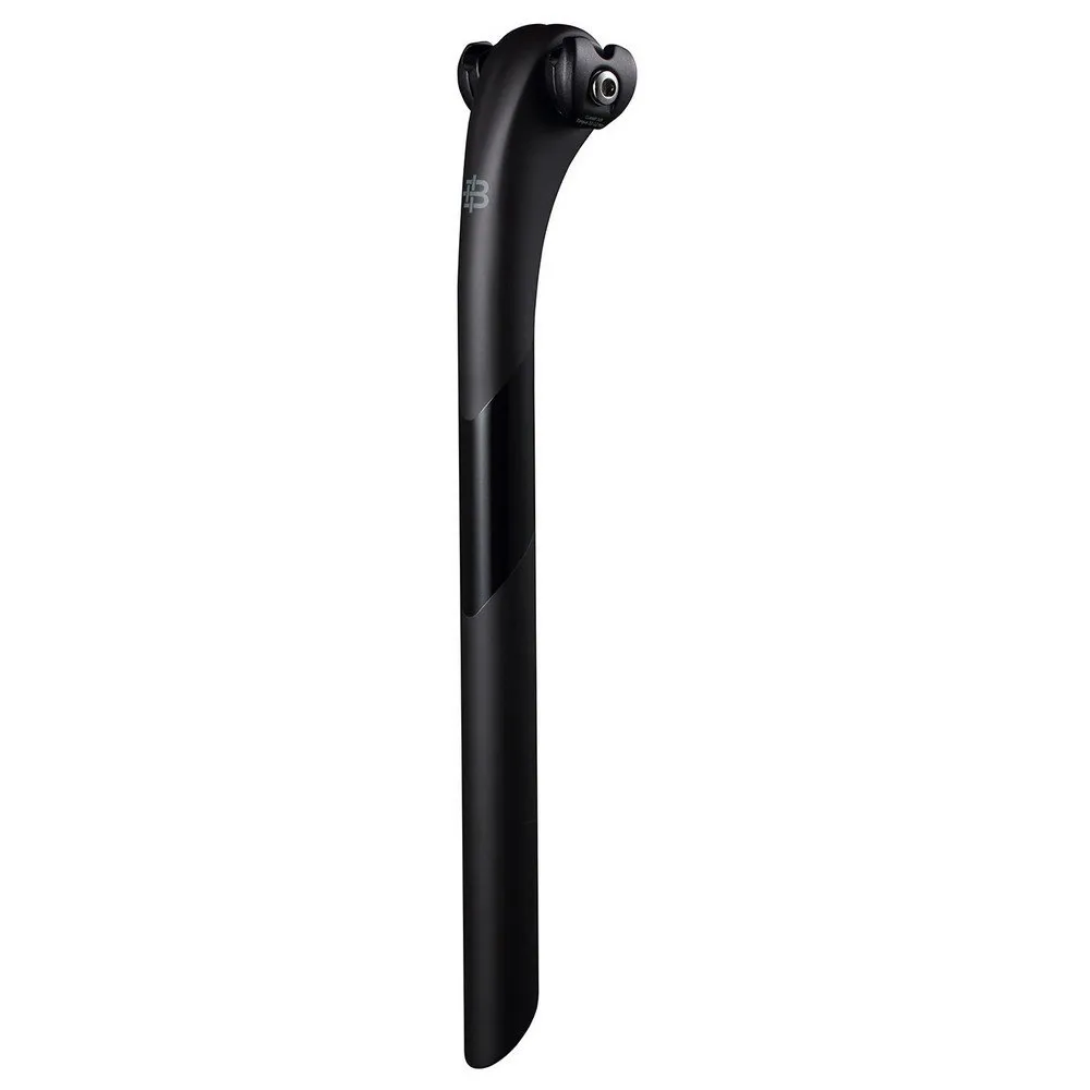 Black Inc 0 Offset Sadelstolpe, Black, 350mm, 27.2mm