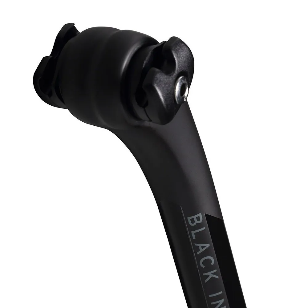 Black Inc 0 Offset Sadelstolpe, Black, 350mm, 27.2mm