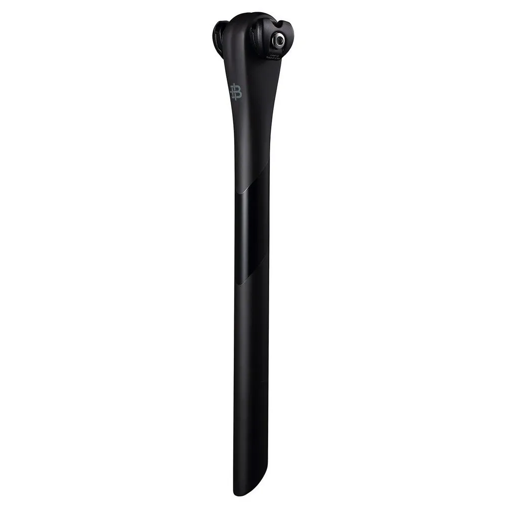 Black Inc 0 Offset Sadelstolpe, Black, 350mm, 27.2mm
