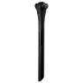 Black Inc 0 Offset Sadelstolpe, Black, 350mm, 27.2mm