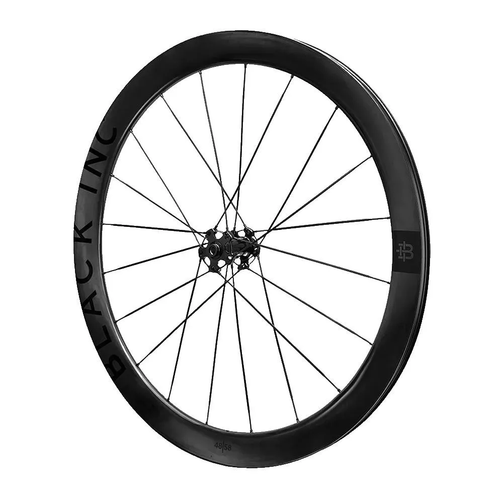 Black Inc 48|58 Cs Cl Disc Tubeless Landsvägshjulset, Jet black, 12 x 100/12 x 142mm, Shimano/Sram HG Black Inc 48|58 Cs Cl Disc Tubeless Landsvägshjulset, Jet black, 12 x 100/12 x 142mm, Shimano/Sram HG