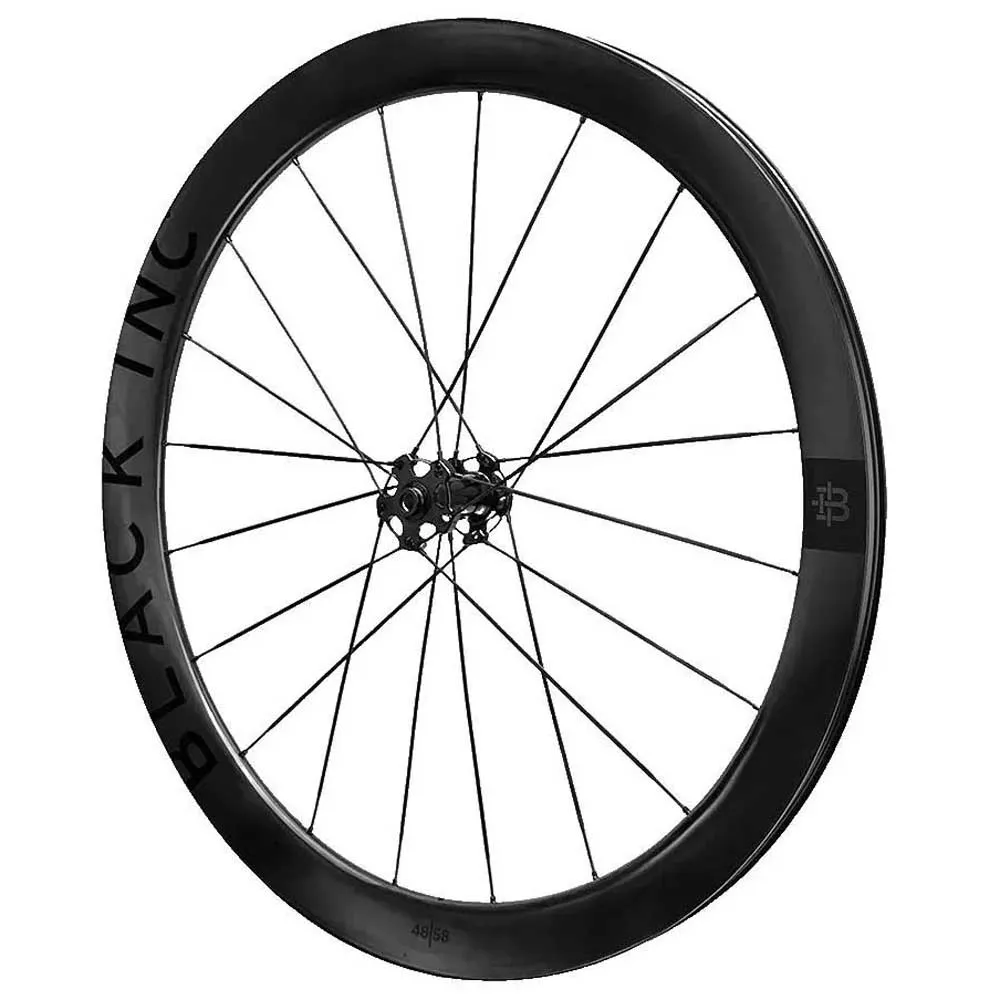 Black Inc 48|58 Cs Cl Disc Tubeless Landsvägshjulset, Jet black, 12 x 100/12 x 142mm, Shimano/Sram HG Black Inc 48|58 Cs Cl Disc Tubeless Landsvägshjulset, Jet black, 12 x 100/12 x 142mm, Shimano/Sram HG