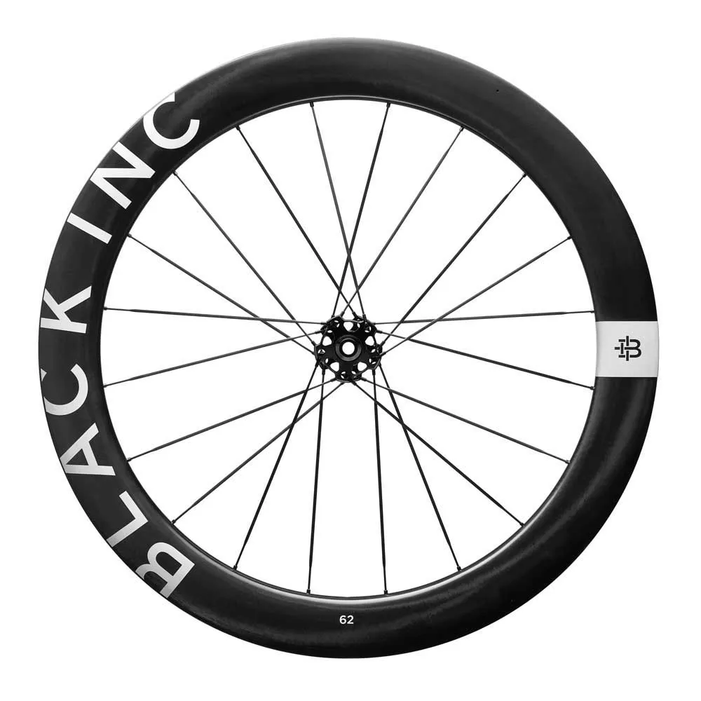 Black Inc Sixty Two Cl Disc Tubeless Landsvägshjulset, Black, 12 x 100/12 x 142mm, Shimano/Sram HG