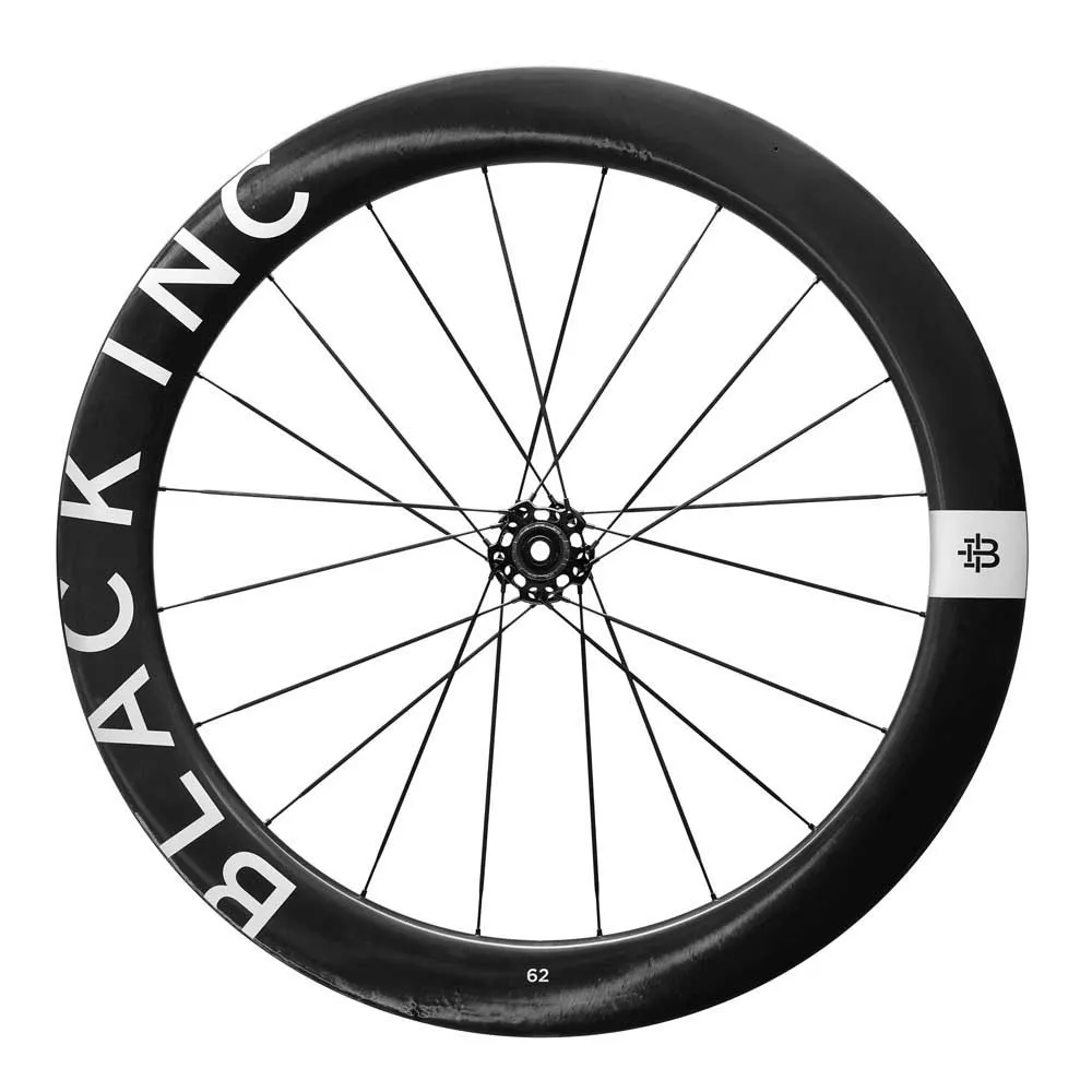 Black Inc Sixty Two Cl Disc Tubeless Landsvägshjulset, Black, 12 x 100/12 x 142mm, Shimano/Sram HG