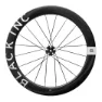 Black Inc Sixty Two Cl Disc Tubeless Landsvägshjulset, Black, 12 x 100/12 x 142mm, Shimano/Sram HG