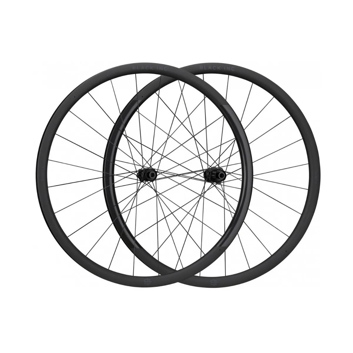 Black Inc Thirty All-Road Disc Center Lock CeramicSpeed Carbon Wheelset, Groups SRAM XDR 12, Black, 42cm x 100mm Black Inc Thirty All-Road Disc Center Lock CeramicSpeed Carbon Wheelset, Groups SRAM XDR 12, Black, 42cm x 100mm