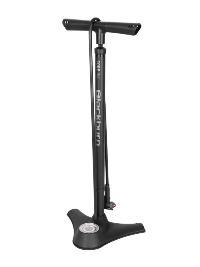 Blackburn Core 2 Gulvpump, Black Blackburn Core 2 Gulvpump, Black