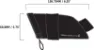 Blackburn Grid Small Sadelväska, Black, S