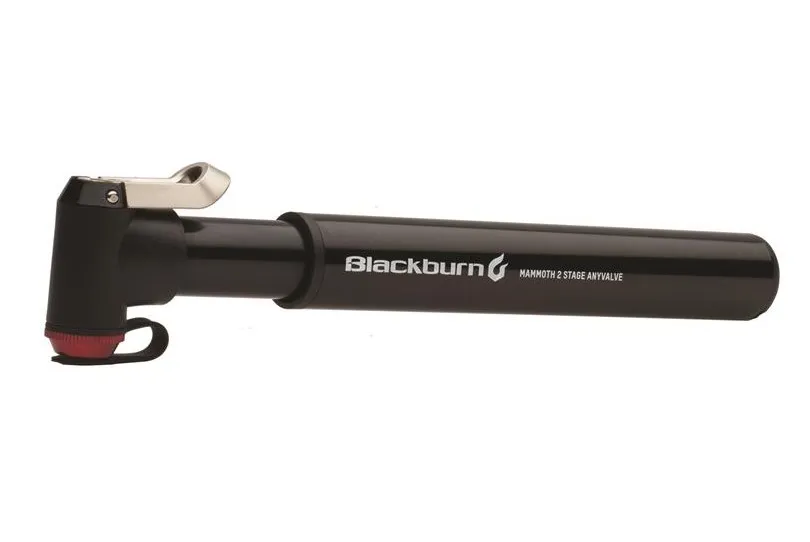 Blackburn Mammoth Handpump med 2-Vägs Kammare, Svart