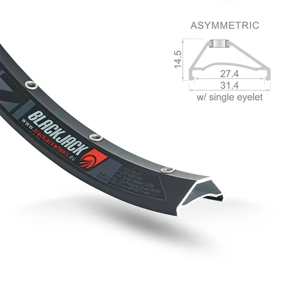 Blackjack Mtb Tubeless 27 Mm Fälg