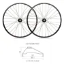 Blackjack Ready 27.5´´ 6b Disc Tubeless Mtb-hjulset, Black, 15 x 100 / 12 x 142mm, Shimano/Sram HG