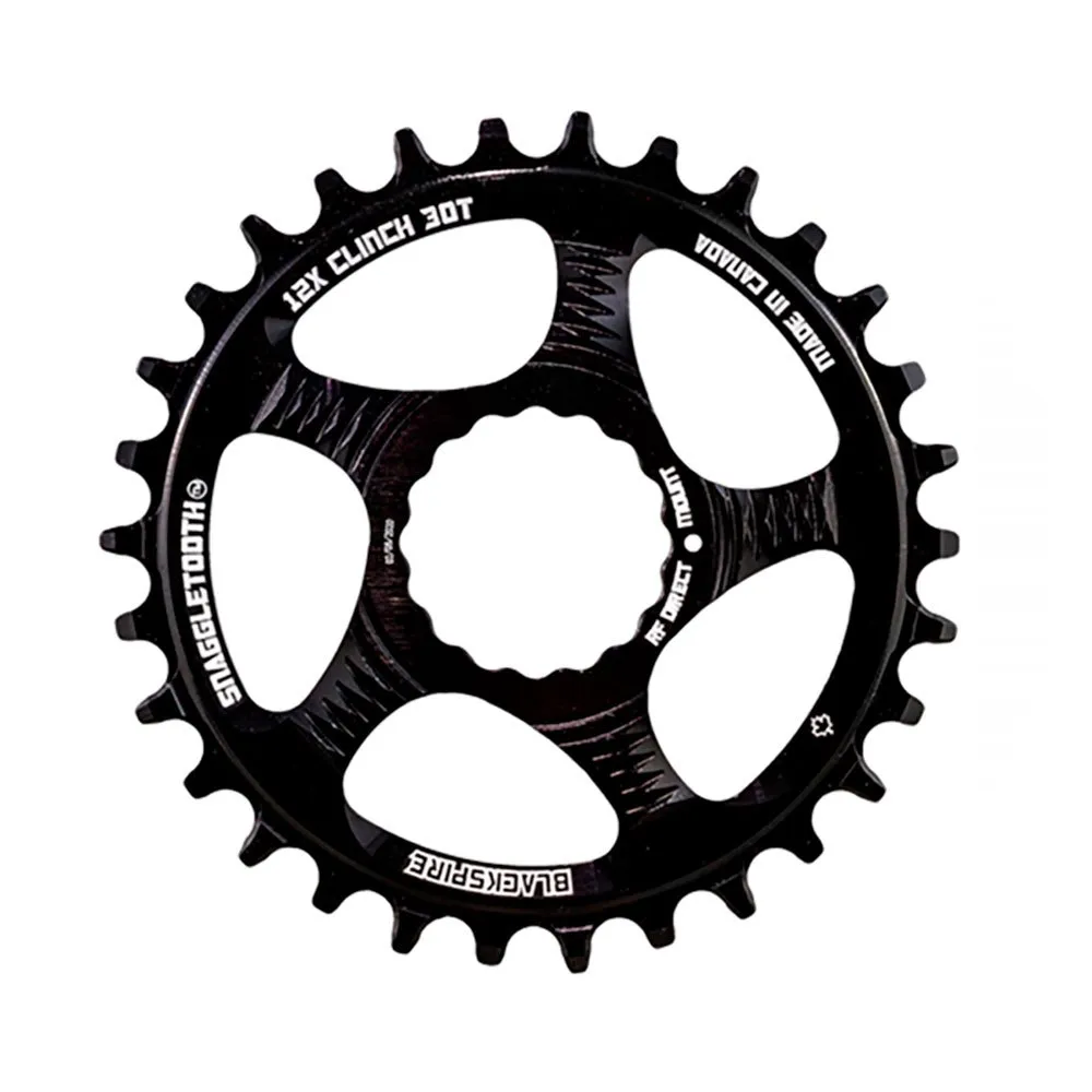 Blackspire Snaggletooth 6 Mm Offset Kedjehjul, Black, 36t