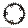 Blackspire Snaggletooth Oval 110 Bcd Kedjehjul, Black, 40t