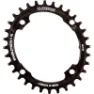 Blackspire Snaggletooth Oval Singlespeed drevØ104mm 32T, Black, 30t