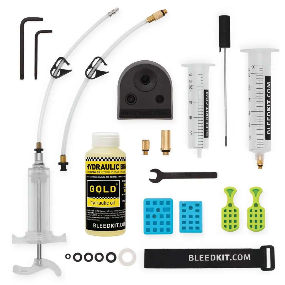 Bleedkit Master Gold Shimano Bromsluftsats, Clear / blue, One Size Bleedkit Master Gold Shimano Bromsluftsats, Clear / blue, One Size